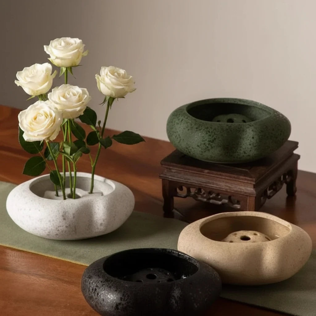 Ikebana-Vase en céramique – Collection poétique