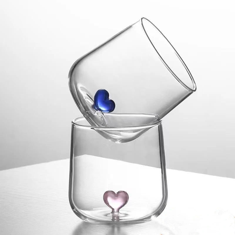 Amoureux-Verre double paroi cœur – 301 à 400 ml