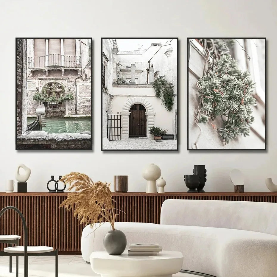 Baumanière-Affiche murale minimaliste – plusieurs motifs et tailles disponibles