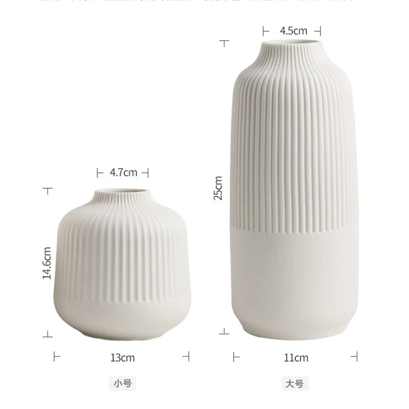 Ella-Vase décoratif en verre – Design élégant et contemporain