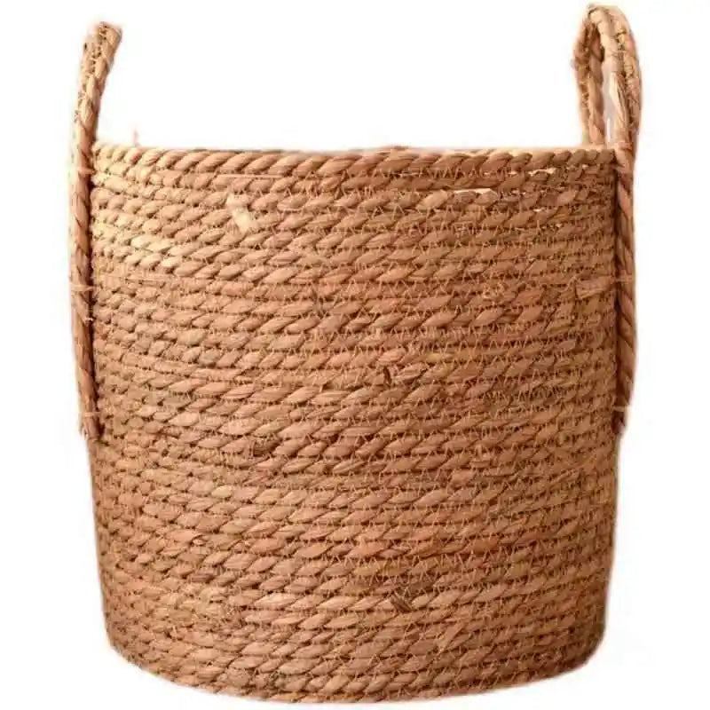 Maré-Panier de rangement en fibres naturelles – Style bohème élégant