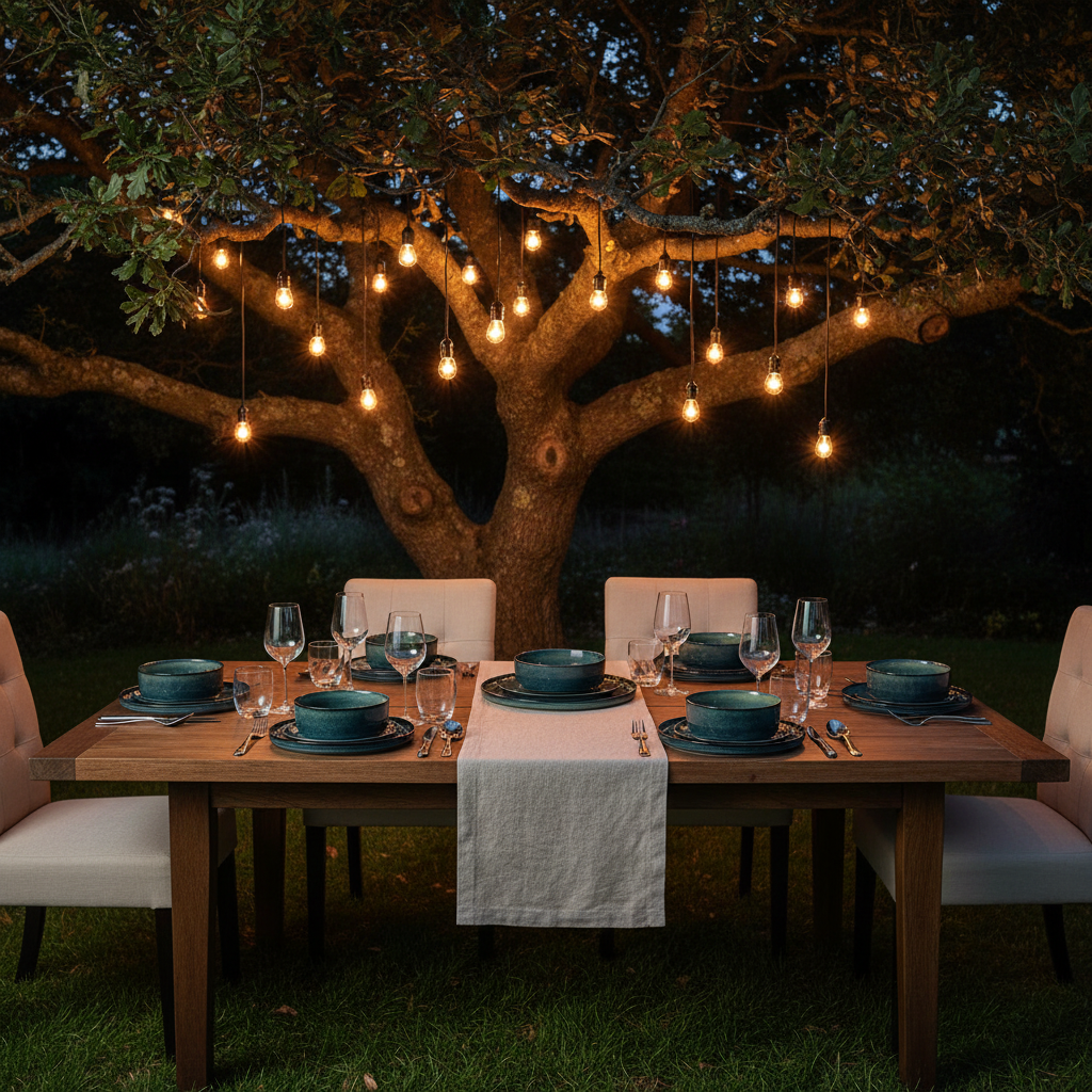 Service de table vert texturé – Collection Élégance - (4, 8 ou 12 personnes)