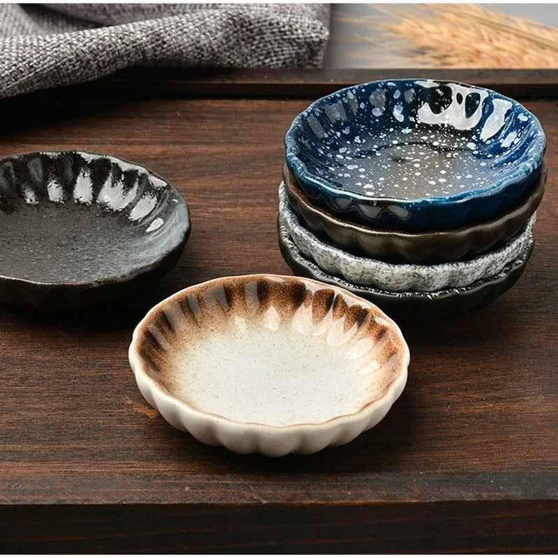 Oudjou-Coupelle à sauce en céramique japonaise
