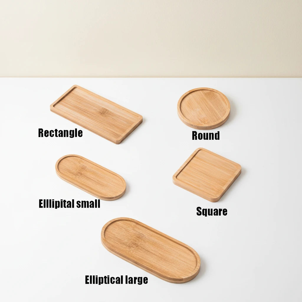 Picot-Plateau en bois design minimaliste – service élégant et naturel