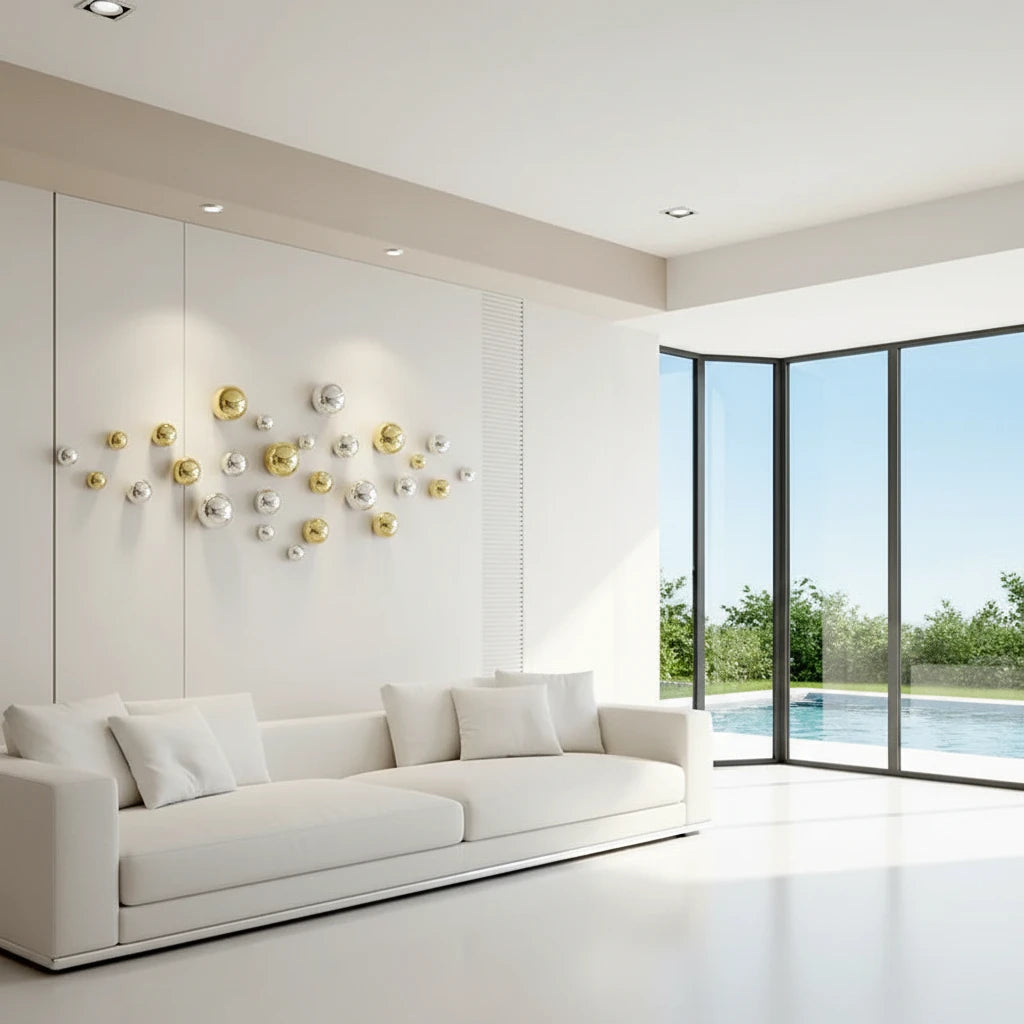 Sfera-Décoration murale design moderne – composition artistique grand format
