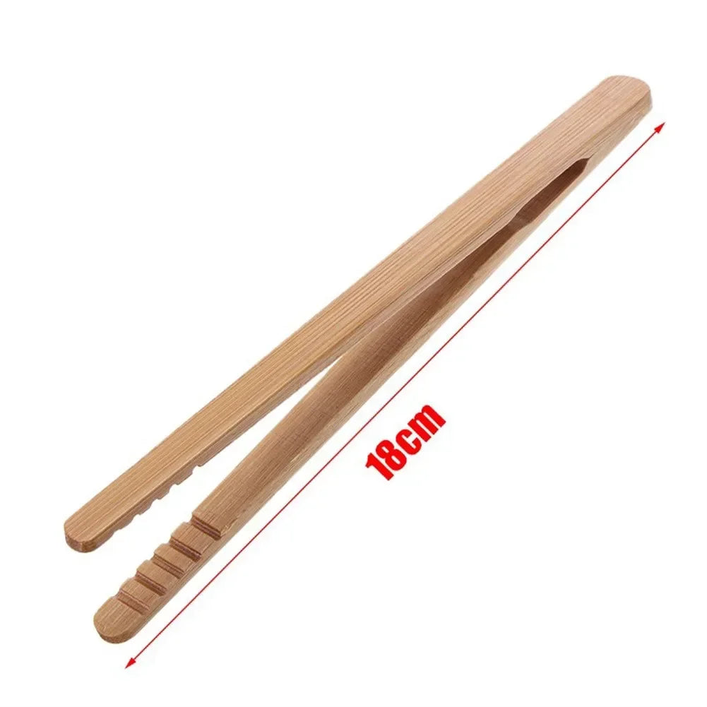 Billy-Lot de 2 pinces de cuisine en bambou