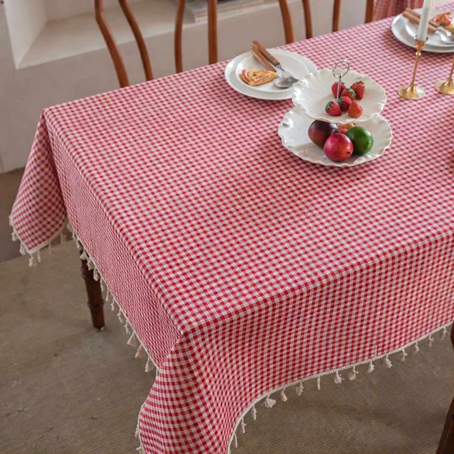 Napoli-Nappe de table rectangulaire – Motifs au choix, style élégant