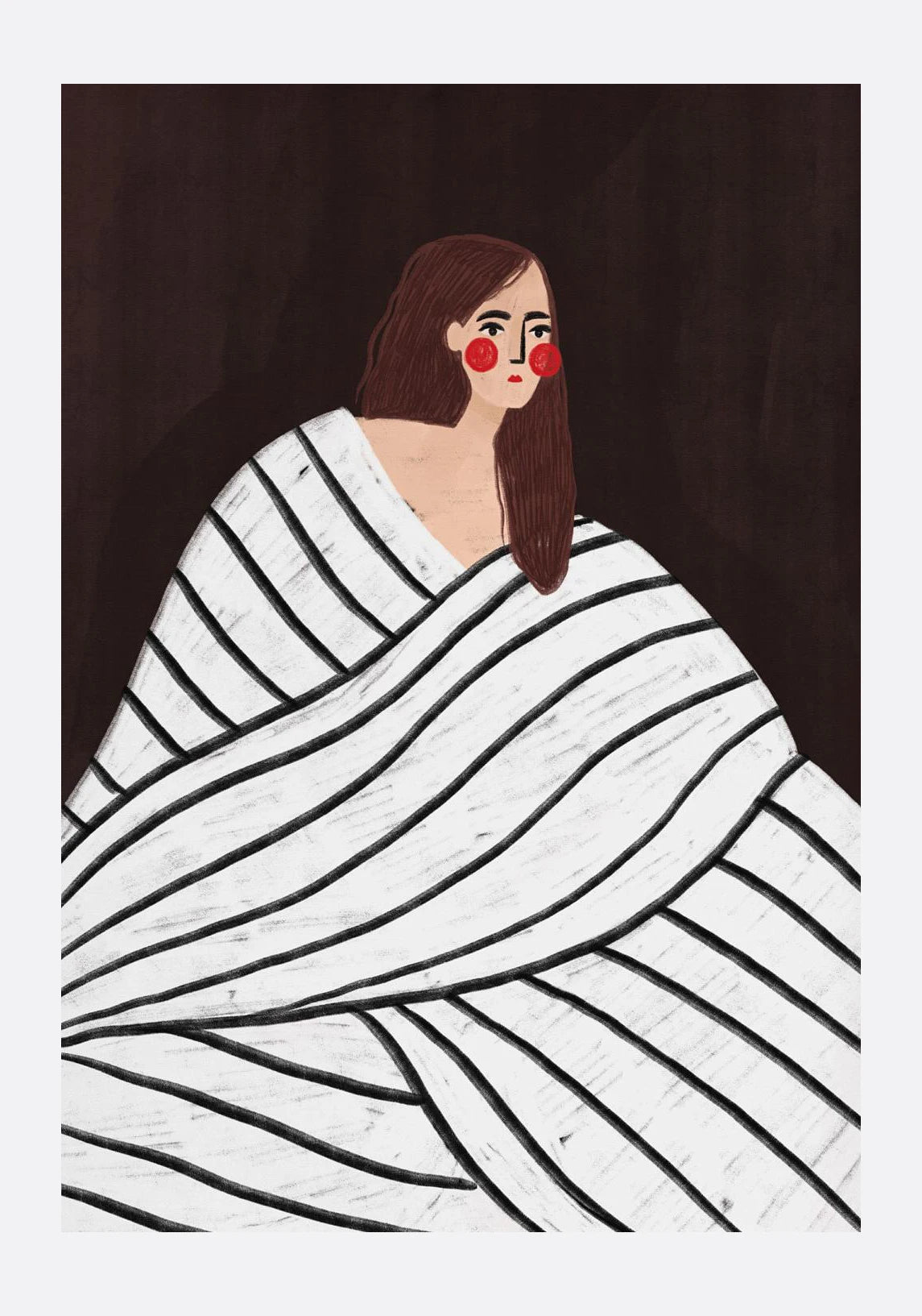 Poésie-Affiche abstraite moderne pour décoration murale