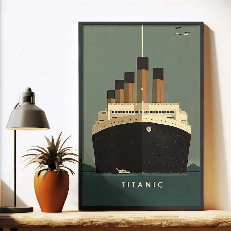 Palma-Affiche murale minimaliste vintage – Collection cinéma classique