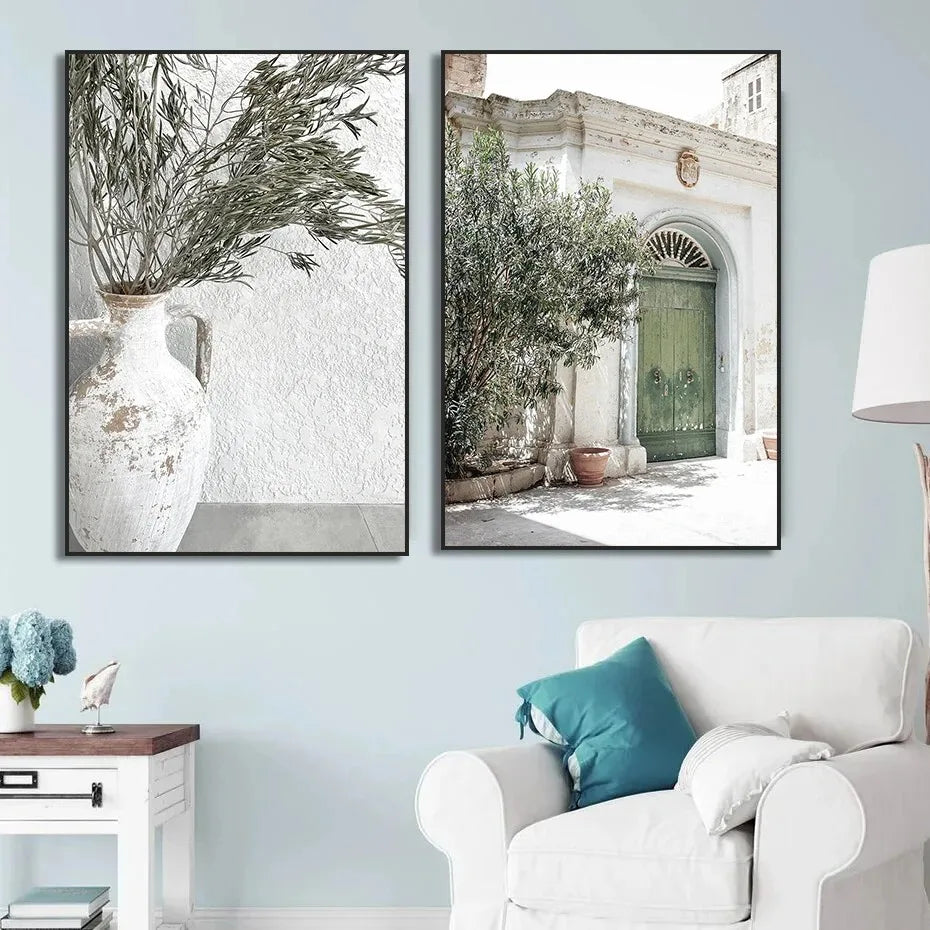 Baumanière-Affiche murale minimaliste – plusieurs motifs et tailles disponibles