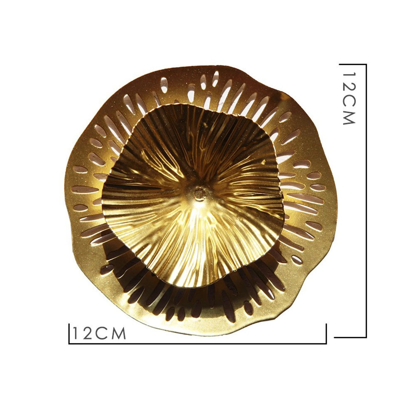 Rosas-Décoration murale métal design – Disques artistiques modernes