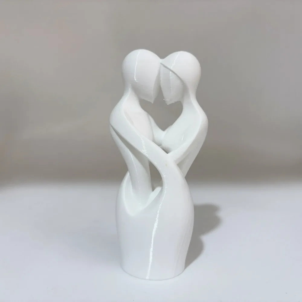 Roma-Statue décorative moderne – Couple abstrait minimaliste