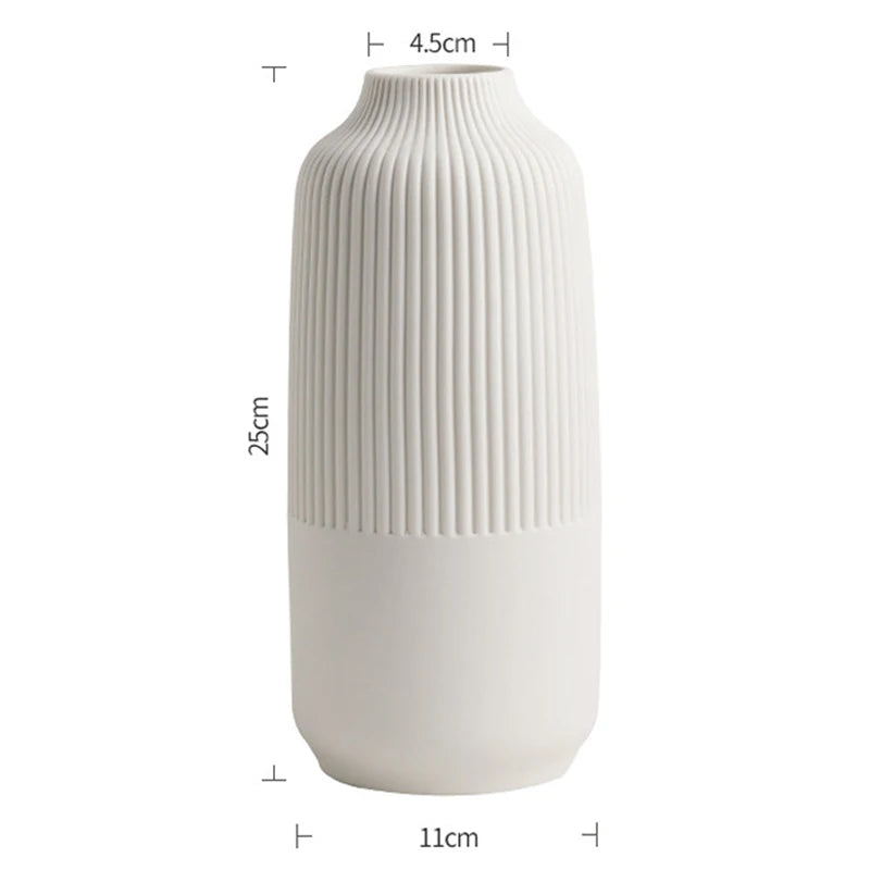 Ella-Vase décoratif en verre – Design élégant et contemporain