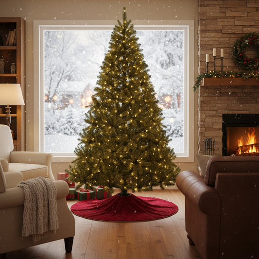 Sapin de Noël Artificiel – 350 LED, 2m30 de hauteur