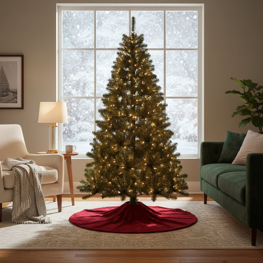 Sapin de Noël Artificiel 180 cm – Branches Denses et Aspect Naturel